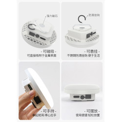 雅尼LED露營燈戶外照明充電掛燈超亮超長續航可攜式營地野營帳篷燈