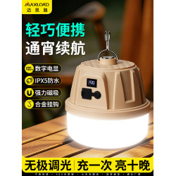 露營燈戶外照明燈超長續航家用停電應急野營天幕帳篷燈營地氛圍燈