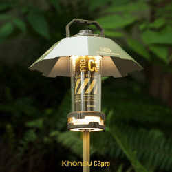 Khonsu/空宿C3PRO戰術露營燈高亮可攜式充電帳篷營地戶外手電照明燈