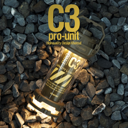 Khonsu/空宿C3PRO戰術露營燈高亮可攜式充電帳篷營地戶外手電照明燈 Khonsu/空宿C3PRO戰術露營燈高亮可攜式充電帳篷營地戶外手電照明燈