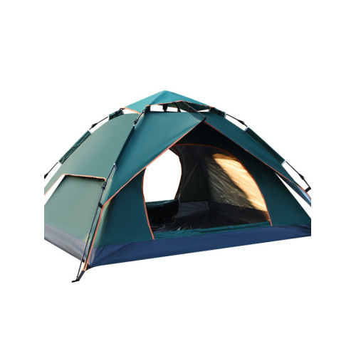 帳篷戶外折曡便捷式露營野營過夜全自動防曬沙灘室內雙層加厚防雨