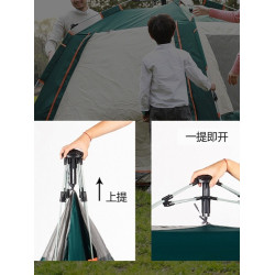 帳篷戶外折曡可攜式全自動防雨防曬加厚野營過夜露營裝備用品全套