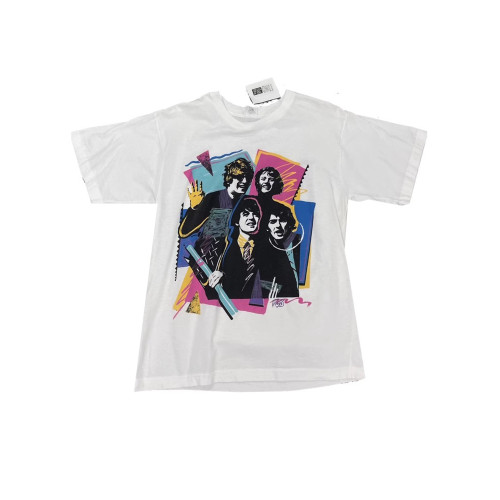 The Beatles披頭士樂隊vintage搖滾美式復古著oversize直噴T恤 The Beatles披頭士樂隊vintage搖滾美式復古著oversize直噴T恤