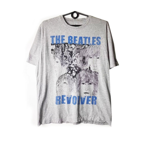 The Beatles披頭士樂隊vintage搖滾美式復古著oversize直噴T恤 The Beatles披頭士樂隊vintage搖滾美式復古著oversize直噴T恤