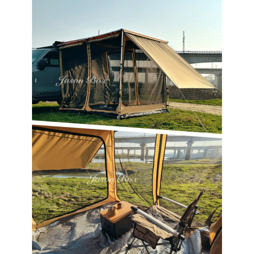 簡森戶外高品質ARB車邊帳側帳平替配件前側遮陽陽光布房露營帳篷