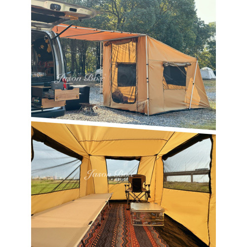 簡森戶外高品質ARB車邊帳側帳平替配件前側遮陽陽光布房露營帳篷