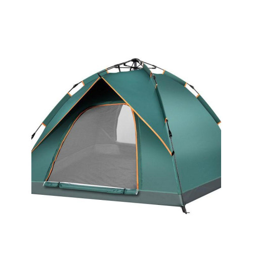 可攜式戶外全自動式野營沙灘露營假雙層折曡速開免搭建防雨帳篷