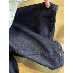 小個子大褲腳港味復古濶腿牛仔褲女高腰寬鬆遮肉顯瘦垂感拖地長褲