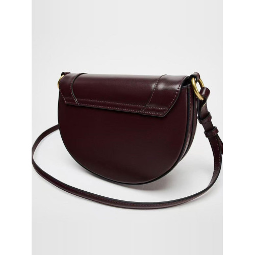 Z家女包2026新款冬季撞色緝線飾手提包時尚單肩斜後後背包繙蓋硬質包