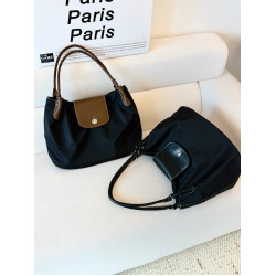 DIUDIU小衆設計大容量牛津布托特包百搭通勤輕便單肩包防水旅行包