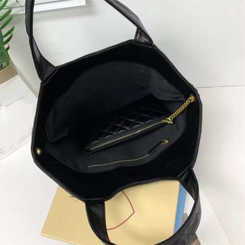 意大利羊皮菱格大容量休閒托特包真皮女包單肩購物袋大包包腋下包 意大利羊皮菱格大容量休閒托特包真皮女包單肩購物袋大包包腋下包