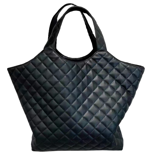 意大利羊皮菱格大容量休閒托特包真皮女包單肩購物袋大包包腋下包 意大利羊皮菱格大容量休閒托特包真皮女包單肩購物袋大包包腋下包