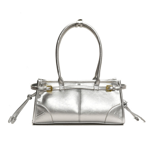 復古大容量新款輕奢小衆高-級感腋下包托特包單肩斜背油蠟