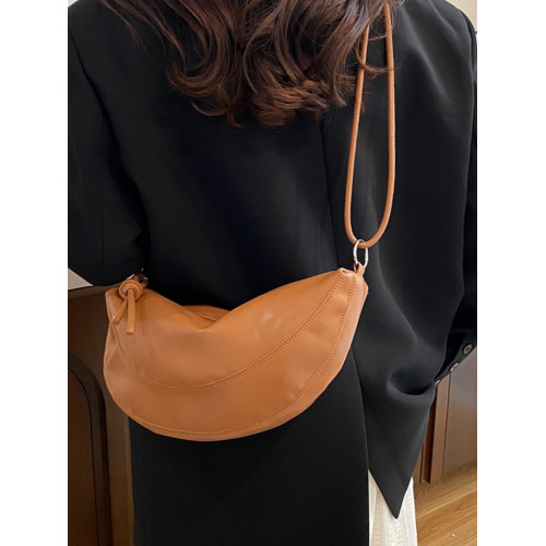 包包女斜後後背包2025新款夏季款大容量小衆設計高級感復古單肩餃子包 包包女斜後後背包2025新款夏季款大容量小衆設計高級感復古單肩餃子包