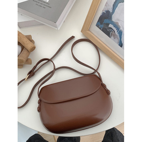 紅色包包女2025新款夏復古馬鞍包小衆設計簡約手機包單肩斜背小包