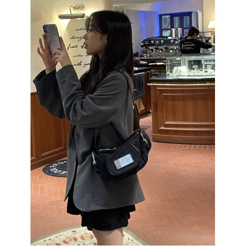 韓國小衆品牌Matin kim腋下手提包新款設計感百搭簡約MK女包