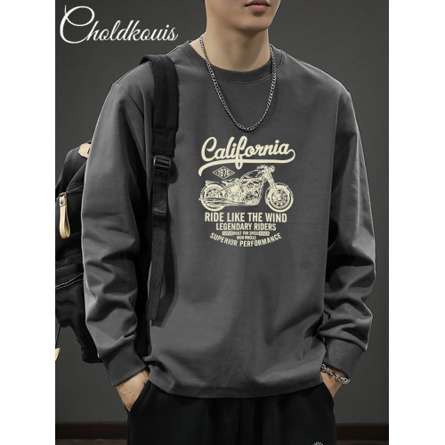 260克純棉長袖t恤男士春秋季2026新款休閒百搭寬鬆休閒上衣打底衫 260克純棉長袖t恤男士春秋季2026新款休閒百搭寬鬆休閒上衣打底衫