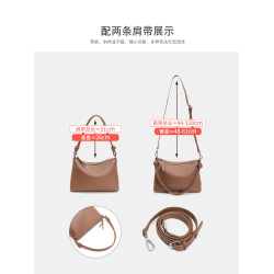 真皮餃子包2026新款秋冬手提包通勤腋下包大容量單肩包軟皮斜後後背包