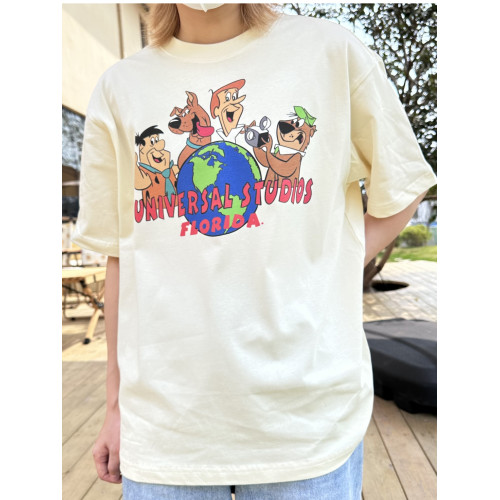 美式卡通復古vintage男女款短袖T恤情侶款純棉寬鬆趣味狗狗印花