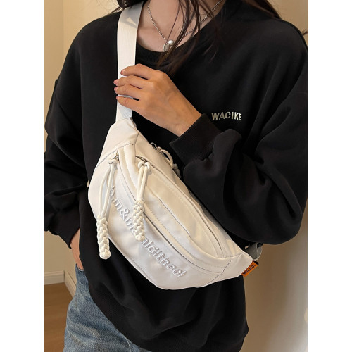 運動斜背騎行胸包女2026新款腰包女式潮小衆單肩包男款潮牌小挎包