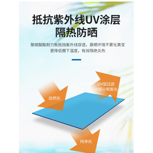 鋁合金戶外遮陽無聲雨棚支架PC耐力板窗戶陽台庭院露台門頭雨搭