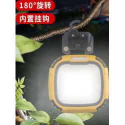 露營燈超長續航戶外野營營地燈充電可攜式帳篷燈led支架應急工作燈