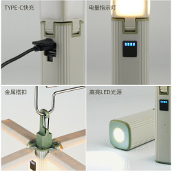 銀諾K2露營燈戶外燈照明馬燈超長續航野營燈充電氛圍燈戶外帳篷燈