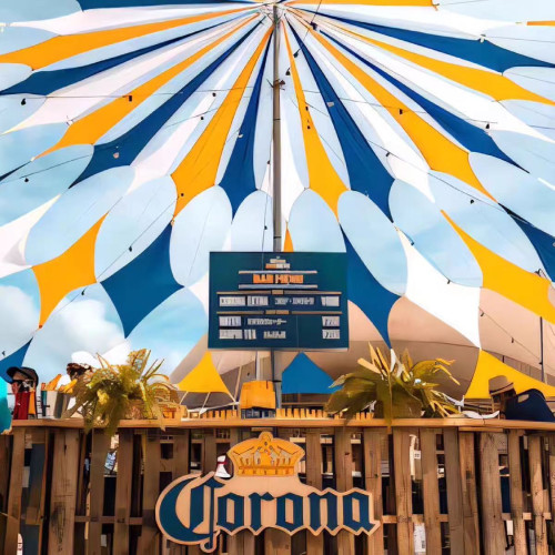 戶外藝術三角天幕遮陽布露營天幕防雨防曬遮陽幕布景區公園遮陽帆