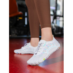 室內健身鞋女瑜珈鞋防滑減震居家跳繩專用跑步靜音普拉提運動鞋子