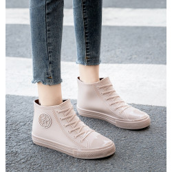 時尚外穿女士雨鞋膠鞋女短筒防水鞋防滑工作橡膠夏季雨靴柔軟廚房