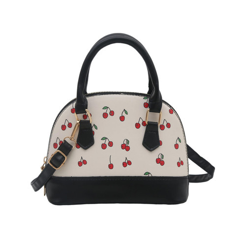 超火櫻桃貝殼小拎包包女式2025新款輕奢小衆設計高級感夏天斜後後背包 超火櫻桃貝殼小拎包包女式2025新款輕奢小衆設計高級感夏天斜後後背包