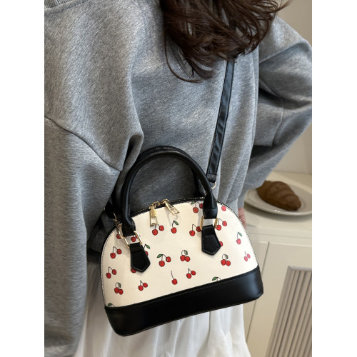 超火櫻桃貝殼小拎包包女式2025新款輕奢小衆設計高級感夏天斜後後背包 超火櫻桃貝殼小拎包包女式2025新款輕奢小衆設計高級感夏天斜後後背包