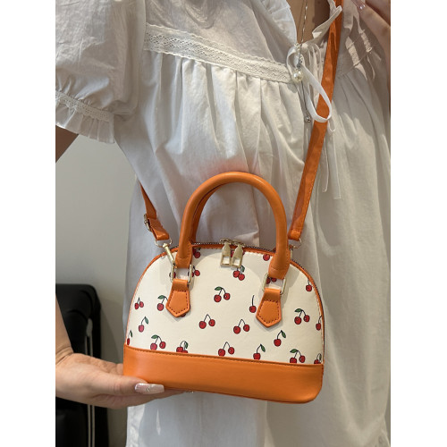 超火櫻桃貝殼小拎包包女式2025新款輕奢小衆設計高級感夏天斜後後背包 超火櫻桃貝殼小拎包包女式2025新款輕奢小衆設計高級感夏天斜後後背包