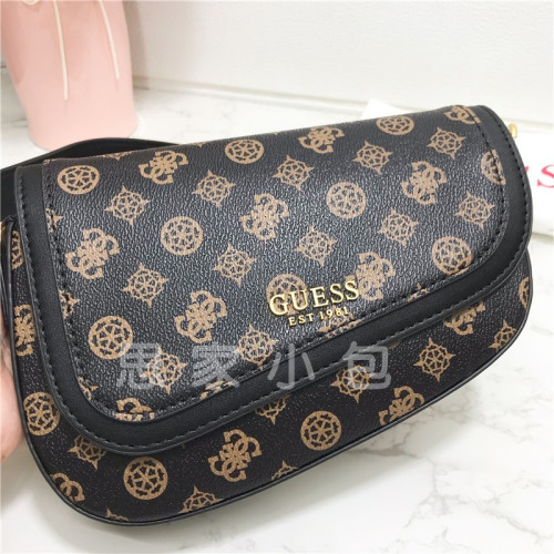 歐美簡約時尚馬鞍包潮流包蓋式手提包百搭極簡斜背女包VB837620