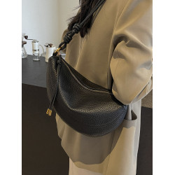 高級質感包包女大容量2026新款秋冬復古小衆設計斜後後背包通勤餃子包