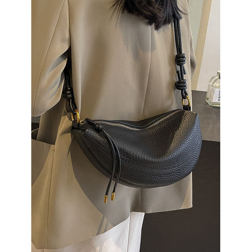 高級質感包包女大容量2026新款秋冬復古小衆設計斜後後背包通勤餃子包 高級質感包包女大容量2026新款秋冬復古小衆設計斜後後背包通勤餃子包