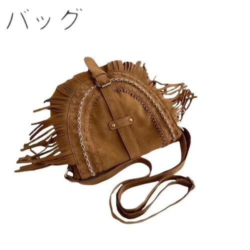 日本 バッグ馬鞍包 復古2022新款麂皮流蘇包包女斜後後背包百搭單肩包 日本 バッグ馬鞍包 復古2022新款麂皮流蘇包包女斜後後背包百搭單肩包