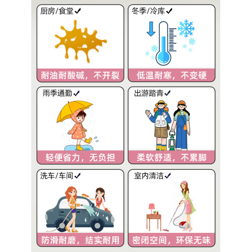 TPE橡膠雨鞋女款2026新型防水鞋防滑不累腳水靴成人膠鞋時尚雨靴 TPE橡膠雨鞋女款2026新型防水鞋防滑不累腳水靴成人膠鞋時尚雨靴