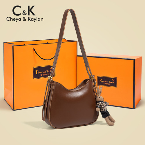 CHEYA & KAYLAN今年流行爆款腋下馬鞍包包女2023新款高級感斜後後背包