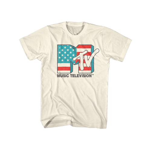 2022夏季MTV 音樂復古美式街頭潮流潮牌寬鬆oversize深灰T恤