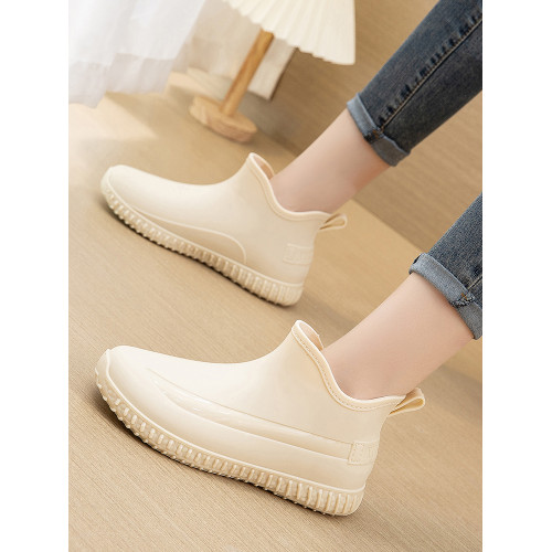 女裝靴耐磨晴雨鞋女春夏季柔軟時尚外穿四季防水鞋網紅女雨靴膠鞋