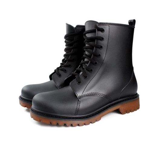 韓國時尚防滑雨鞋女新款短筒夏低幫水鞋女雨靴馬丁膠鞋水靴女成人