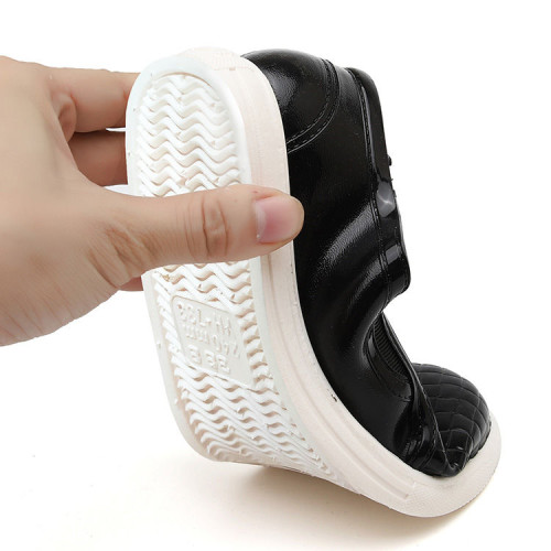 防水塑膠鞋女低幫雨鞋廚房防滑水鞋休閒短筒淺口雨靴加大碼41-44