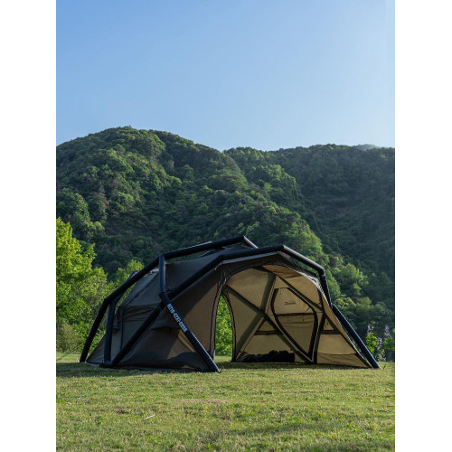 春山伏羲充氣球帳戶外露營球形充氣小G帳篷可攜式野營過夜庇護所