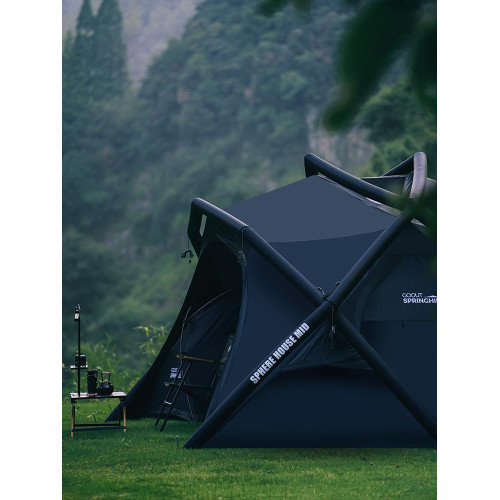 春山伏羲充氣球帳戶外露營球形充氣小G帳篷可攜式野營過夜庇護所