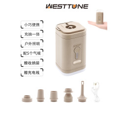 WestTune戶外露營充氣泵氣墊床帳篷遊泳圈電動可攜式多功能充氣泵
