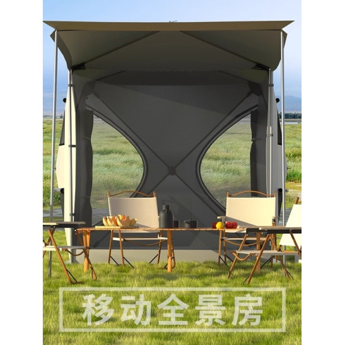 車尾帳篷suv延伸戶外露營遊通用車邊側帳遮陽棚野營過夜防蚊