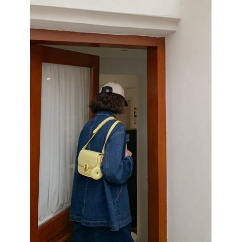 Micocah「奶油甜圈」包包2025新款馬鞍包小衆單肩斜後後背包休閒百搭