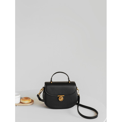 小衆設計包包女女2025新款簡約復古馬鞍包百搭休閒手提單肩斜後後背包