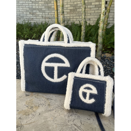 TF聯名秋冬新款羊羔毛大容量托特包通勤onnuk同款斜後後背包電腦包